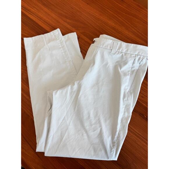 lululemon athletica Other - Lululemon Mens Size 36 Golf Chino Performance Pants Zip Pocket Light Gray